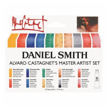 Imagem de Tinta Aquarela Daniel Smith Alvaro Castagnet Kit C/ 10 Tubos de 15ml