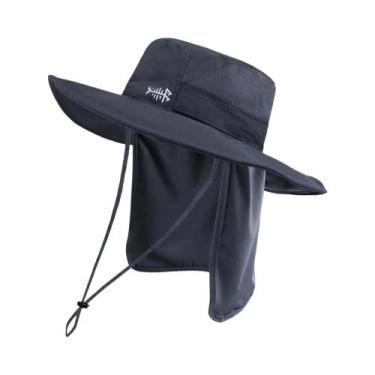 Imagem de Chapéu de Balde Tático para Pesca - Ajustável, Aba Larga, à Prova d'Ág