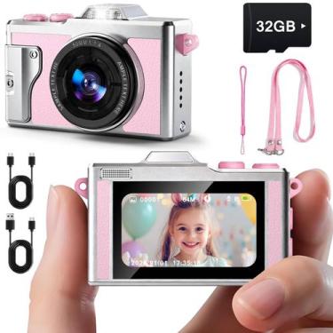 Imagem de Câmera chaveiro HUAKETECH 1080P em metal com cartão de 32 GB