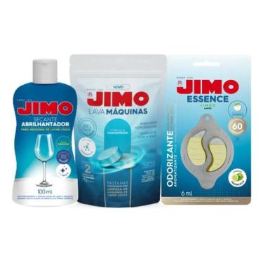 Imagem de Kit Jimo Pastilha Lava Máquina + Secante + Essence