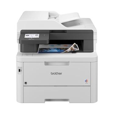 Imagem de Brother Impressora multifuncional colorida digital sem fio MFC-L3780CDW com saída de qualidade a laser, cópia e digitalização duplex de passagem única | Inclui teste de assinatura de atualização de 4
