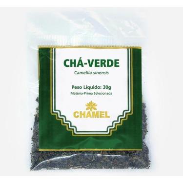 Imagem de Chá Verde Sem Glúten Chamel 30g