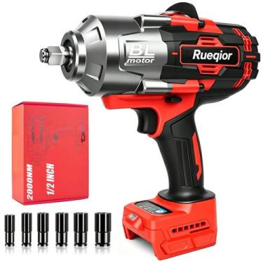 Imagem de Chave de Impacto Rueqior 1/2" Sem Fio 2000N.m Brushless