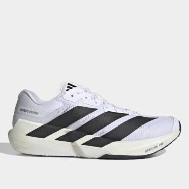 Imagem de Tênis Adidas Adizero Dropset Pro Trainer Masculino, Branco, Preto, 44