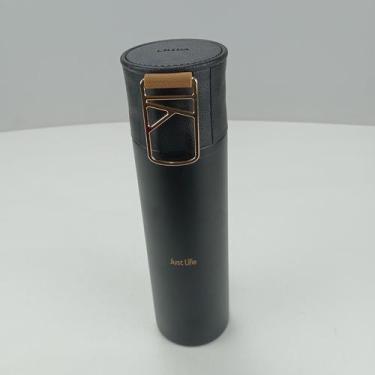 Imagem de Garrafa Térmica Just Life Home&Co 24x6x6cm INOX Preto 500ml para Mesa 