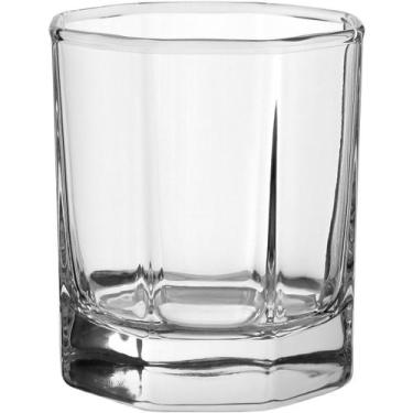Imagem de Copo Home&Co 8x7x7cm Vidro Transparente 200ml 6pçs para Água Suco Drin