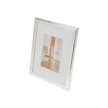Imagem de Porta-retratos em aço Royal Decor 15x20cm prateado