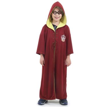 Imagem de Fantasia Harry Potter Quadribol Infantil Original com Óculos - Harry Potter M