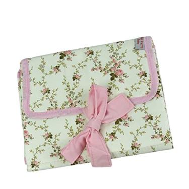 Imagem de Alan Pierre Baby Trocador - Floral Bege Com Rosa Nova