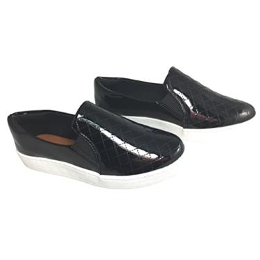 Imagem de Tênis Plataforma Solado Alto Mermaids Queen Em Verniz Preto (34)