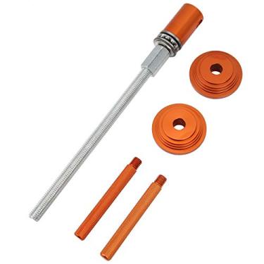 Imagem de Asixxsix Ferramenta de suporte inferior pressionável, requintada ferramenta de pressão para fone de ouvido laranja, para bicicleta