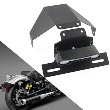 Imagem de FINMOKAL Suporte De Quadro De Suporte De Placa De Licença Adequado Para Yamaha Bolt R-Spec Xv950R 2014-2021