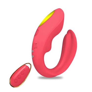 Imagem de Vibrador Controle Sem Fio 2 Motores Ponto g Estimulador de Clitóris Silicone Macio Brinquedos Sexuais Feminino Zatla