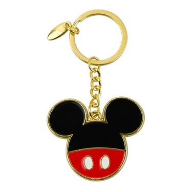 Imagem de Chaveiro Metal Rosto Cores Mickey 5cm - Disney