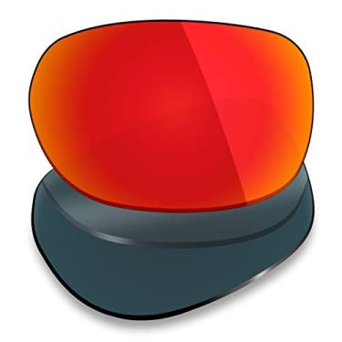 Imagem de Mryok Lentes de reposição polarizadas para gênero óptico espião – vermelho fogo