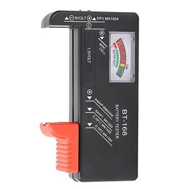 Imagem de Testador de bateria Capacidade bateria, instrumento de medição de plástico Testador de energia Batterijtester Pilha Bouton Tester verificador Aaa 1.5v Aa 9v Testadores de nível de vida útil bate