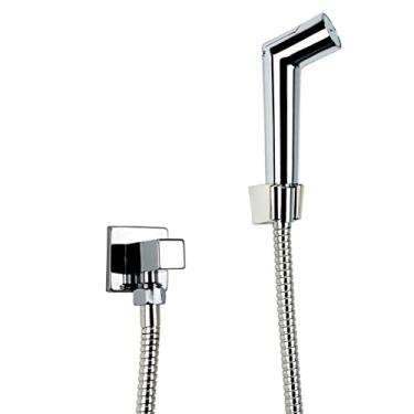Imagem de Ducha Higienica Cromado 1,20 cm Com Registro em Metal