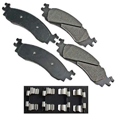 Imagem de Akebono Kit de pastilhas de freio a disco de cerâmica Proact Ultra Premium ACT1158