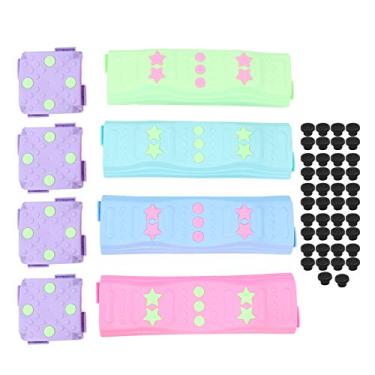 Imagem de Trave de equilíbrio infantil, brinquedo para pista de obstáculos, brinquedos de plástico para tabuleiro de piso com desenhos coloridos, plástico para crianças, crianças