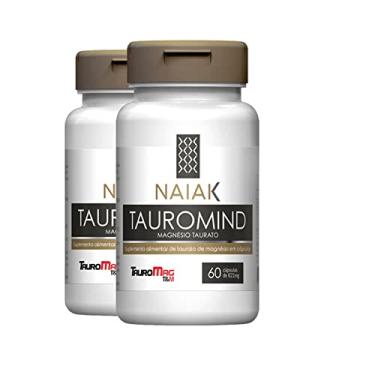 Imagem de Kit 2 Tauromind Magnésio + Taurato Naiak 60 cápsulas