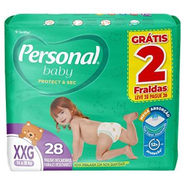 Imagem de Fralda Infantil Personal L28P26 Baby Protect & Sec Mega Xxg