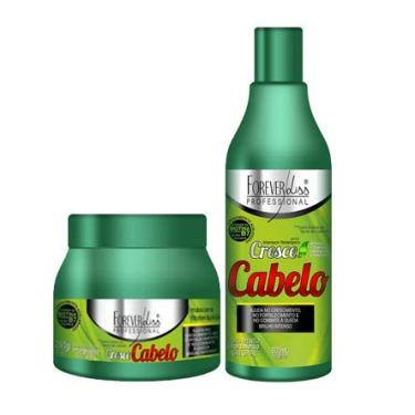 Imagem de Kit Cresce Cabelo Forever Liss Máscara 250g e Shampoo 500ml