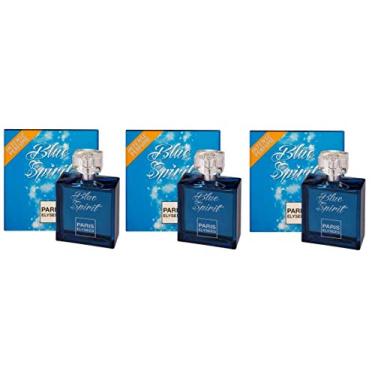 Imagem de 3 Perfumes Blue Spirit 100 ml - Lacrado - Paris Elysees