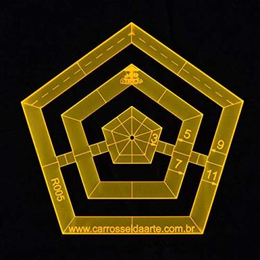 Imagem de Régua para Patchwork Pentagono 11cm