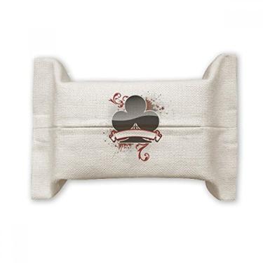 Imagem de Jogo de cartas de jogo, utensílios, lascas, padrão facial, capa de papel, saco de linho de algodão