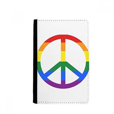 Imagem de Porta-passaporte LGBT LGBT com estampa de lésbica, arco-íris gay, porta-cartões