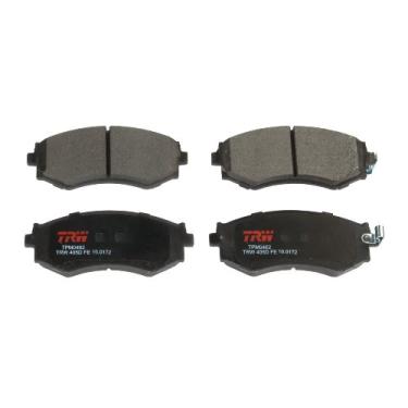 Imagem de TRW TPM0462 Conjunto de pastilhas de freio a disco para Nissan Sentra: 2002-2006 e outras aplicações Frontal
