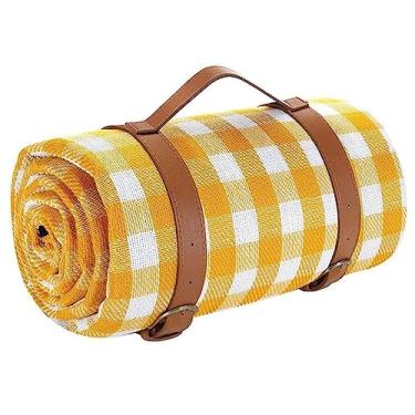 Imagem de Cobertores de piquenique duráveis ​​à prova d'água para ambientes externos familiares, tapete de praia dobrável à prova de areia para crianças, parque infantil, acampamento, caminhadas, grama, viagem