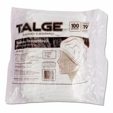 Imagem de Touca Talge Descartável Tnt Elástico 100 Unid.