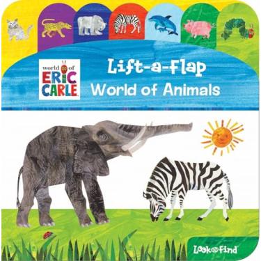 Imagem de World of Eric Carle: World of Animals Lift-A-Flap Look and Find