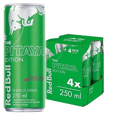 Imagem de Pack de 4 Latas Red Bull Energético, Pitaya, 250 ml