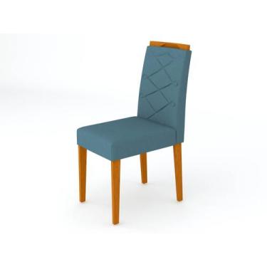 Imagem de Kit 2 Cadeiras Sala De Jantar Caroline Ype/Animalle Azul - New Ceval