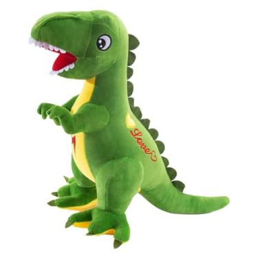 Imagem de UGPLM 2024 ano novo chinês dragão boneca de pelúcia dragão boneca animal de pelúcia macio brinquedos travesseiro, Verde