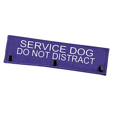 Imagem de Coleira para cães de serviço Do Not Distract Dog Wrap Service Dog Training Leash Sleeve Social Distancing Dog Patch (Cão de serviço)