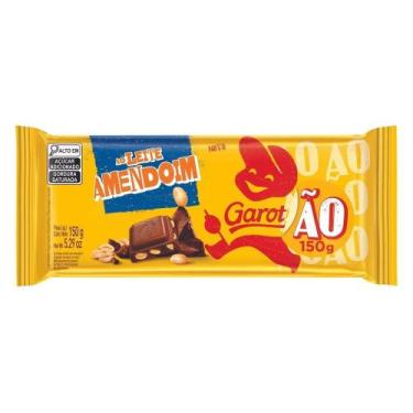Imagem de Chocolate Garoto Tablete Ao Leite Amendoim 22150G - Nestlé