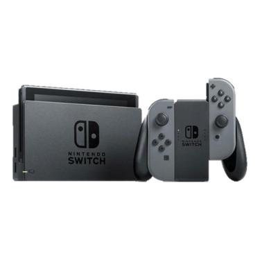 Imagem de Nintendo Switch 32gb Standard Cinza E Preto C/ Nfe Switch