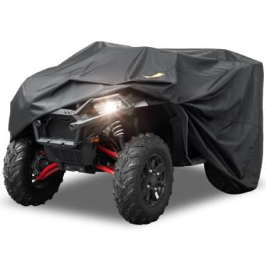 Imagem de KEMIMOTO Capa universal para quadriciclo, capa resistente de 96 polegadas, capa de 4 rodas à prova d'água compatível com Polaris Sportsman 570 500 Sportsman Can-Am Kawasaki CFMOTO, 96'' Lx 49'' Wx