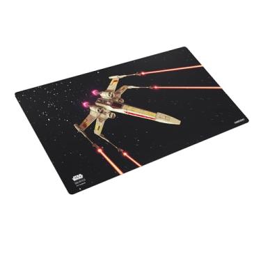 Imagem de Star Wars Unlimited X-Wing Prime Game MAT - Officially Licensed, Full-Color Printed, Playmat, Slip-Resistant 24" by 14" Rubber Mat, Compatible with TCGs & LCGs, Made by Gamegenic