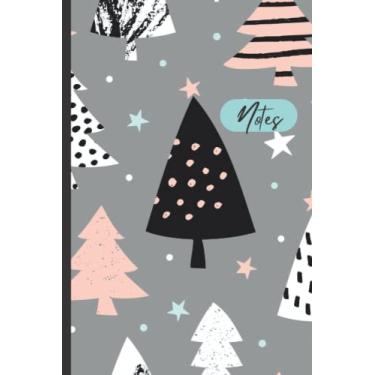 Imagem de Caderno de árvore de Natal, presente de Natal para adultos, adolescentes e crianças: caderno de Natal, 100 páginas temáticas pautadas pela faculdade, (15 x 23 cm)