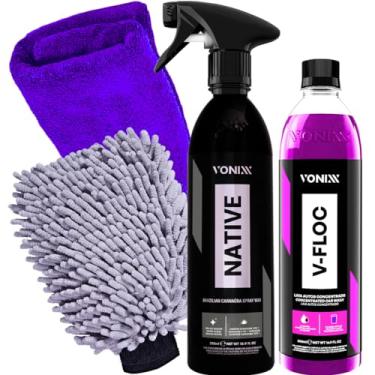 Imagem de Cera Spray Native Spray Shampoo Neutro V-Floc 500ml Vonixx