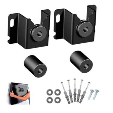 Imagem de Suporte Universal para TV de 10” a 80” Ajustável Fixo e Inclinável com Instalação Segura para LED, LCD e Smart TV