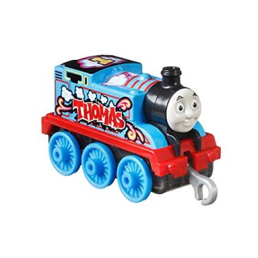 Imagem de Thomas & Friends Motor de metal pequeno Trackmaster Push Along Graffiti Thomas