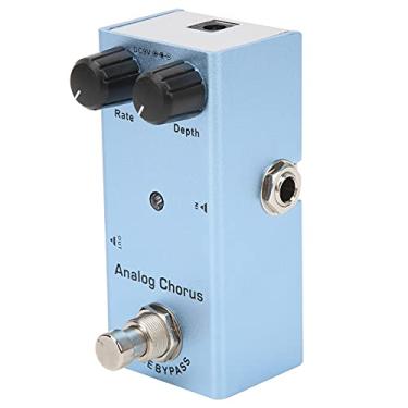 Imagem de Pedal de Guitarra de Coro, Pedal de Efeitos de Guitarra, Ajuste de Botão de Metal, Pedal de Efeitos de Guitarra Elétrica, Efeito de Coro Analógico, Pedais de Guitarra para