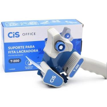 Imagem de Suporte Aplicador de Fita Adesiva Embalagem Caixas T-200 Cis