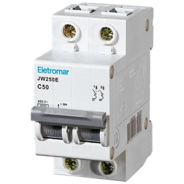 Imagem de Disjuntor bipolar 50a din - eletromar