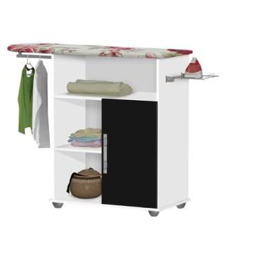 Imagem de Tabua de passar roupa Junior Bra / Pre c/ cabideiro 01 porta - PASSE B